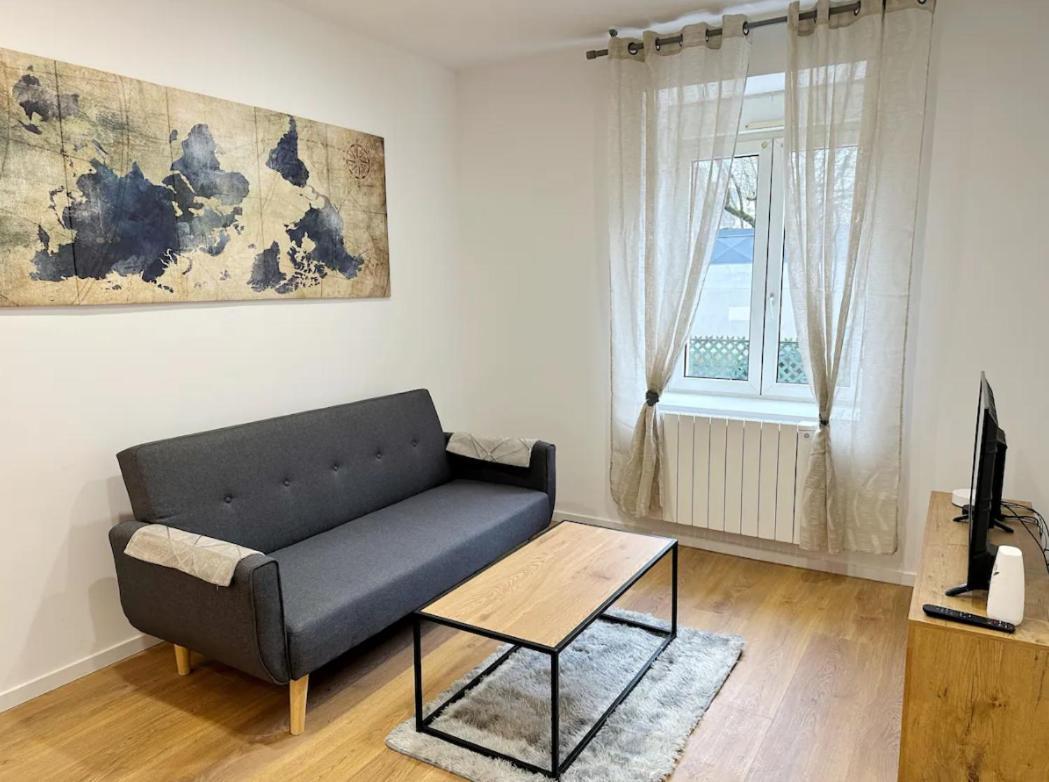 Rs-0 - Appartement F2 Au Rdc A Mulhouse Pour 1-3 Pers Ngoại thất bức ảnh